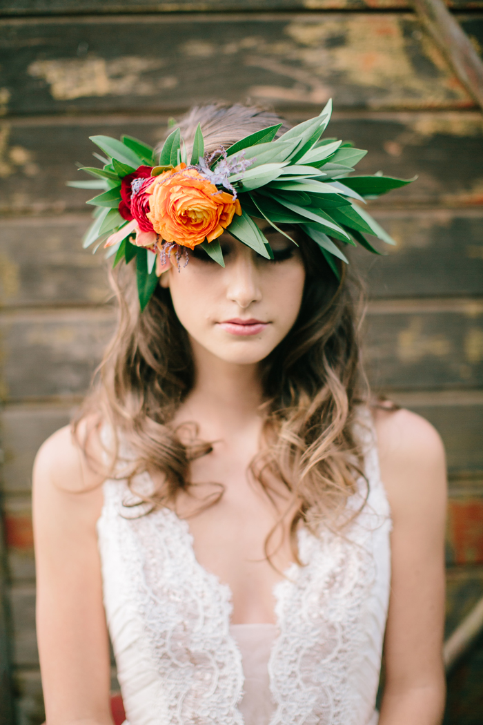 Mirelle Carmichael Photography - Truvelle Wedding Dress, Bella Bloom Maui Flowers