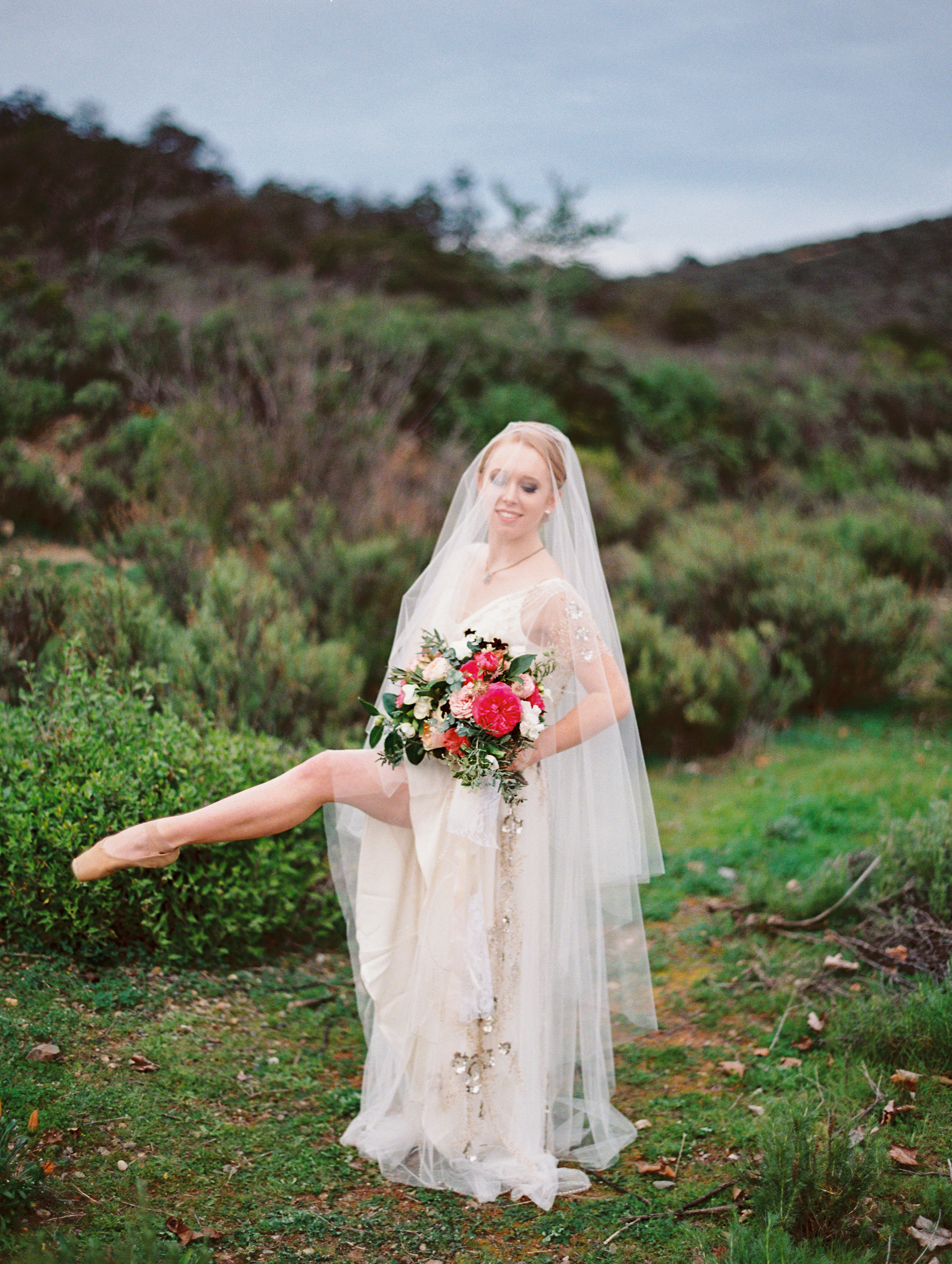 Ballet Wedding Inspiration by Mirelle Carmichael Photography - Jenny Packham Dress 2