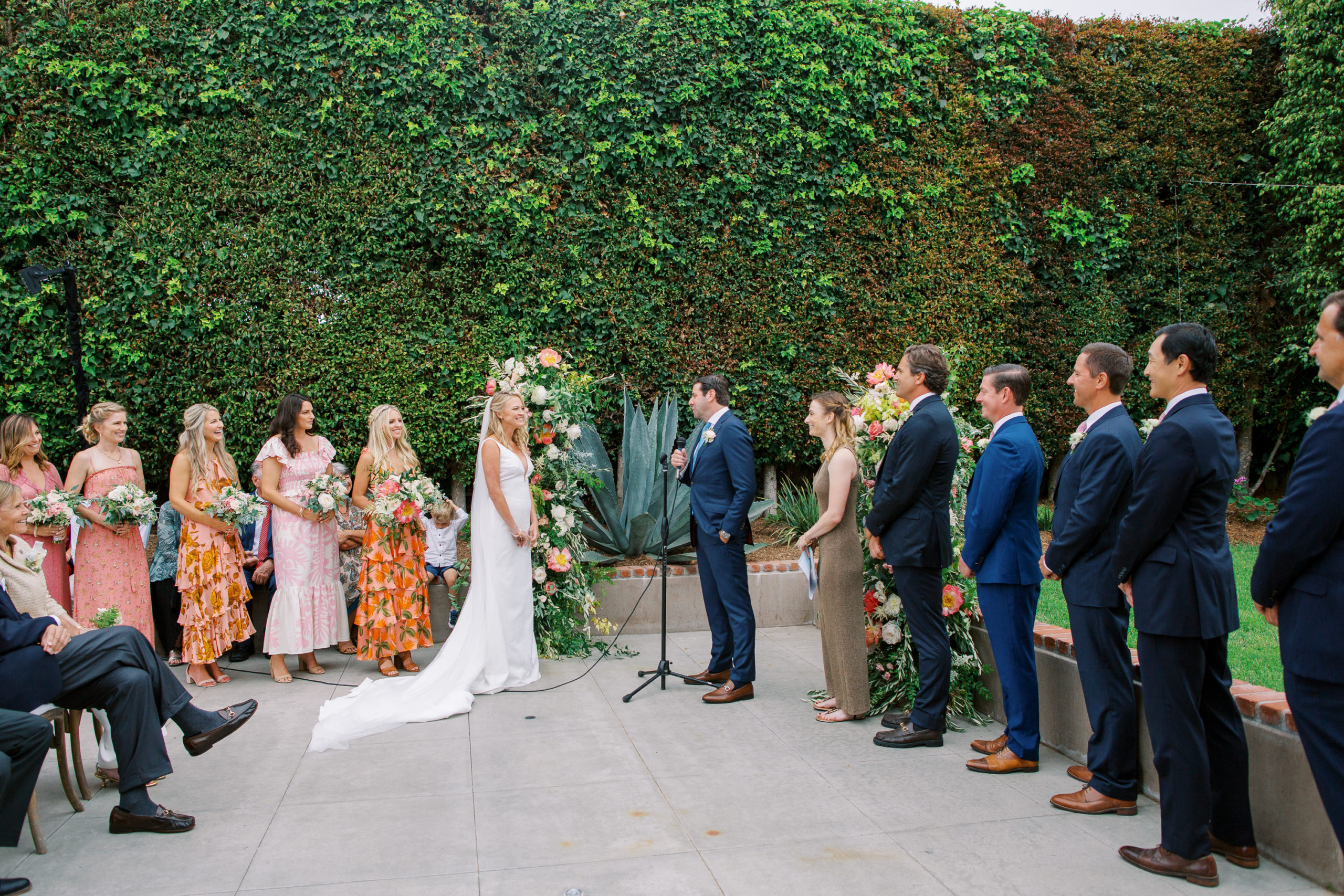 Top La Jolla Wedding Photography Mirelle Carmichael Garden Ceremony