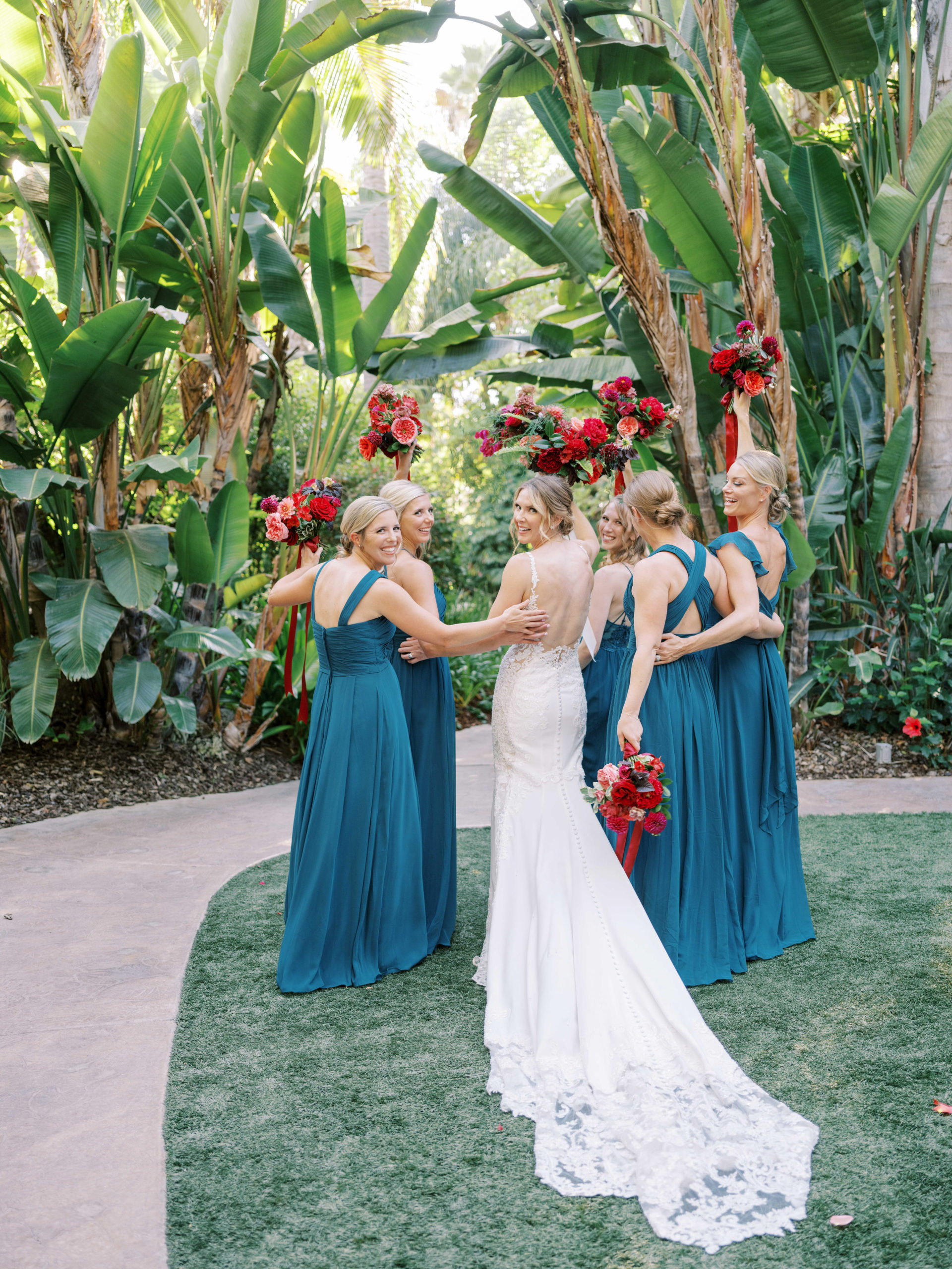 Grand Tradition Wedding 2021 - Annie and Bridesmaids