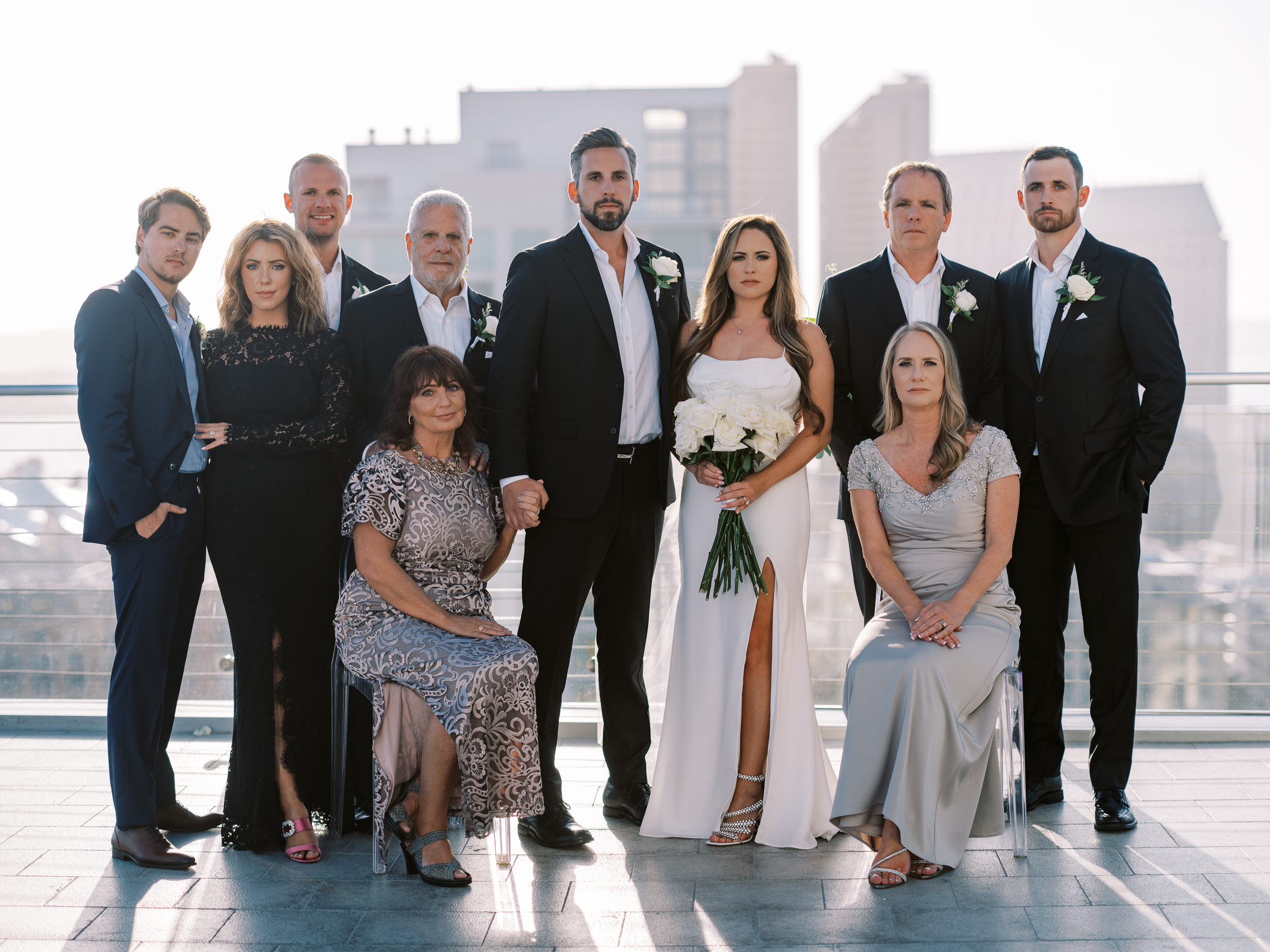 Family Photography San Diego at Ultimate Skybox Wedding Deck