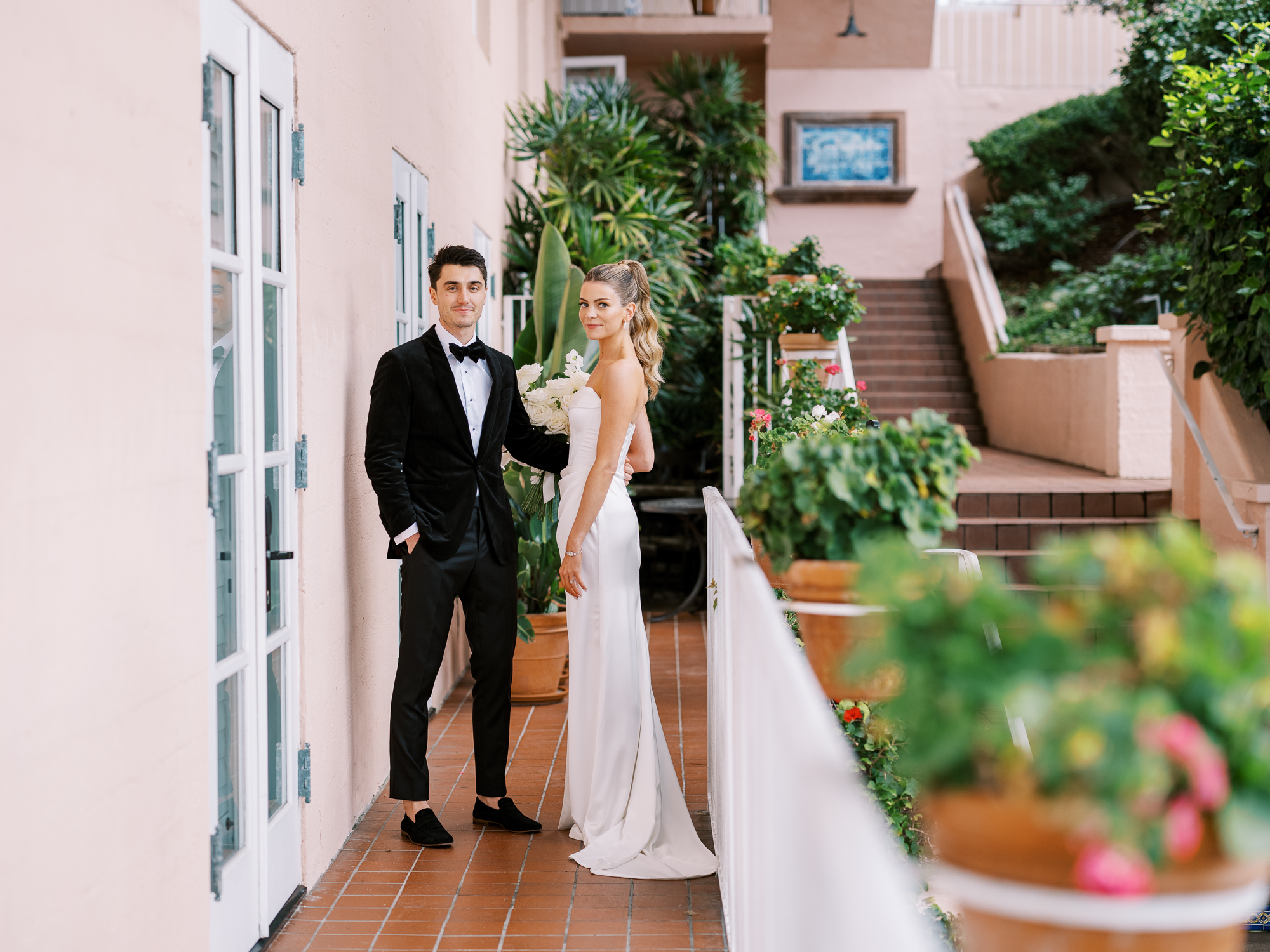 La Valencia Hotel Wedding in 2024